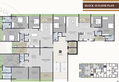 Project Image of 1174.23 - 2461.6 Sq.ft 3 BHK Apartment for buy in Narnarayan Sahajanand Heaven