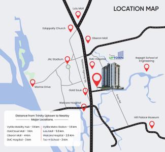 Project Image of 1067.0 - 1554.0 Sq.ft 2 BHK Apartment for buy in Trinity Uptown