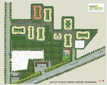 Project Image of 828.0 - 1085.0 Sq.ft 2 BHK Apartment for buy in Omaxe Greens Phase II