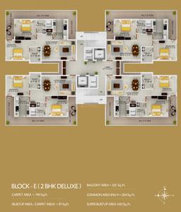 Project Image of 1817 Sq.ft 3 BHK Apartment / Flat for sale in Purena for Rs. 8600000