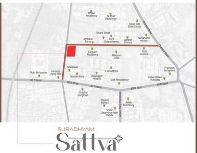Project Image of 569.41 - 675.0 Sq.ft 2 BHK Apartment for buy in Suradhyam Sattva