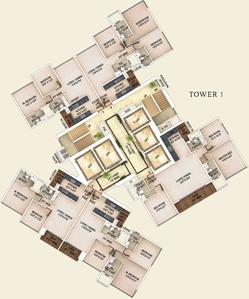 Project Image of 712.0 - 2149.0 Sq.ft 2 BHK Apartment for buy in Transcon Fortune 500 Tower 1