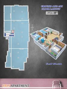 Project Image of 780.0 - 1366.0 Sq.ft 2 BHK Apartment for buy in Orly Recidency