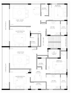 Project Image of 1335.0 - 1340.0 Sq.ft 2 BHK Apartment for buy in Vara Ramapriya Jathin Heights