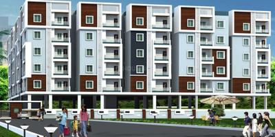 SVS Ample Homes A Block Elevation 1