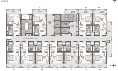 Project Image of 2075.0 - 2770.0 Sq.ft 3 BHK Apartment for buy in Delphine