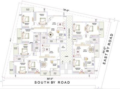 Project Image of 1210.0 - 1405.0 Sq.ft 3 BHK Apartment for buy in Shivaganga Sai Suchin