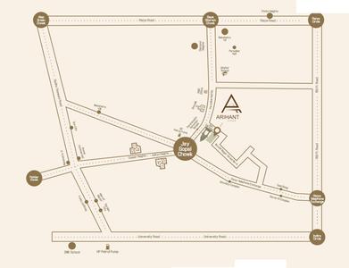 Project Image of 951.42 - 980.92 Sq.ft 3 BHK Apartment for buy in Swastik Arihant Avenue