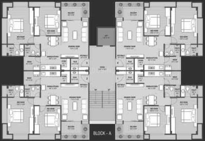 Project Image of 1305.0 - 1332.0 Sq.ft 2 BHK Apartment for buy in Shivpooja Aashka Elegance
