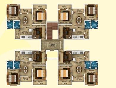 Project Image of 855.0 - 1200.0 Sq.ft 2 BHK Apartment for buy in Kanchan Tirupati Enclave Phase I