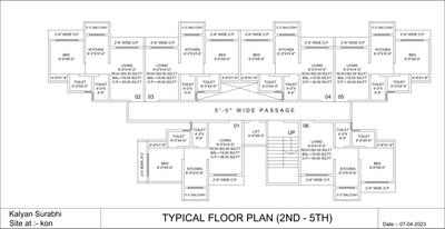 Project Image of 352.0 - 417.0 Sq.ft 1 BHK Apartment for buy in Kalyan Surabhi