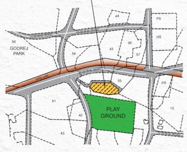 Sai Shrushti Location Plan 1
