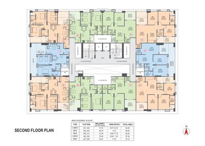 Project Image of 654.34 - 860.04 Sq.ft 2 BHK Apartment for buy in Golden Aura Phase I 