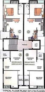 Project Image of 393.0 - 401.0 Sq.ft 1 BHK Apartment for buy in Ganesha Shreeji Avenue
