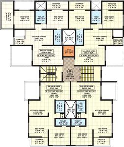 Project Image of 874.0 - 1137.0 Sq.ft 2 BHK Apartment for buy in Shree Ganesh Sentosa Elysium