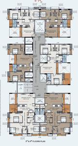 Project Image of 589.11 - 974.67 Sq.ft 2 BHK Apartment for buy in Orchid LA Meera Tower