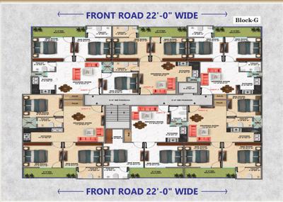 Project Image of 1050 Sq.ft 2 BHK Apartment / Flat for sale in Noida Extension for Rs. 4465000
