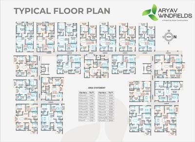 Project Image of 1150.0 - 1756.0 Sq.ft 2 BHK Apartment for buy in Aryav Windfields