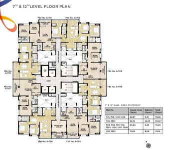 Project Image of 1079 Sq.ft 2 BHK Apartment / Flat for sale in Balewadi for Rs. 11000025