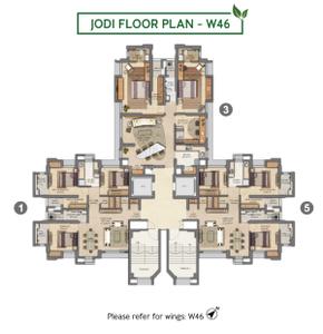Project Image of 550 Sq.ft 1 BHK Apartment / Flat for sale in Kolshet for Rs. 7199999