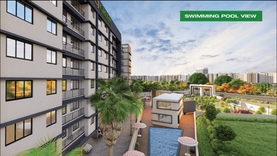 Project Image of 331.85 - 541.0 Sq.ft 1 BHK Apartment for buy in CJ Greens