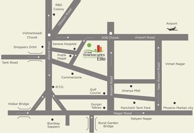 Project Image of 712.0 - 770.0 Sq.ft 2 BHK Apartment for buy in Tyagi Uttam Townscapes