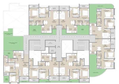 Project Image of 656.0 - 1228.0 Sq.ft 2 BHK Apartment for buy in Belmont Skyverse