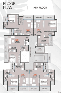 Project Image of 645.0 - 740.0 Sq.ft 1 BHK Apartment for buy in Micron Silver Fern