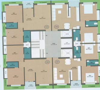 Project Image of 0.0 - 489.0 Sq.ft 2 BHK Apartment for buy in Parshwanath Sthapatya Pratishtha C