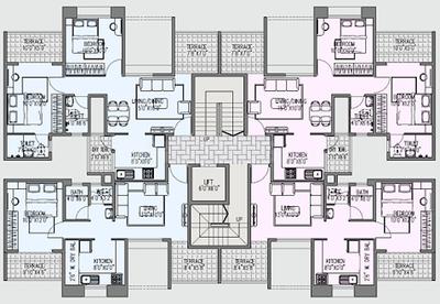 Project Image of 867 Sq.ft 2 BHK Apartment / Flat for sale in Vikas Nagar for Rs. 5600000