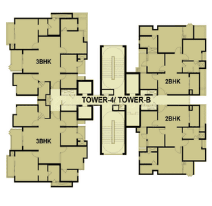Project Image of 1609 Sq.ft 2.5 BHK Apartment / Flat for sale in Sector 32 for Rs. 26000000