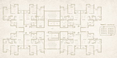 Project Image of 880.0 - 1460.0 Sq.ft 2 BHK Apartment for buy in DTC Sojon 