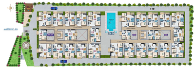Project Image of 750.0 - 1475.0 Sq.ft 1 BHK Apartment for buy in SR Sky Blue