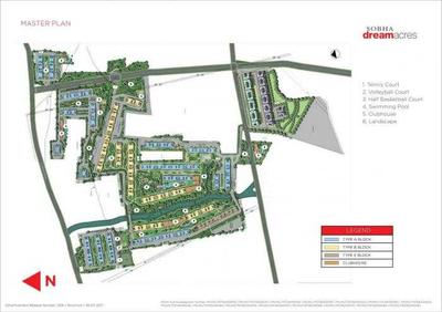 Project Image of 645.0 - 1210.0 Sq.ft 1 BHK Apartment for buy in Sobha Green Acres