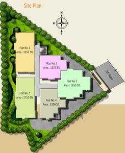 Project Image of 1225.0 - 1710.0 Sq.ft 2 BHK Apartment for buy in Modi Home Line Verdure