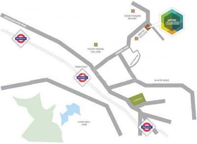Project Image of 353.0 - 407.0 Sq.ft 1 BHK Apartment for buy in Tharwani Meghna Montana Phase I