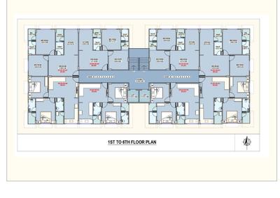 Project Image of 503.54 - 586.85 Sq.ft 2 BHK Apartment for buy in United Tower