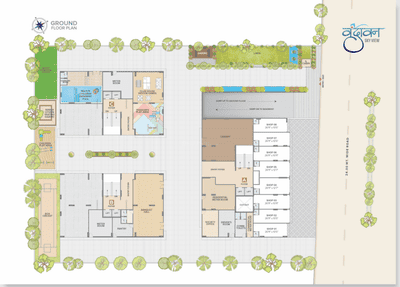 Project Image of 652.08 - 992.43 Sq.ft 2 BHK Apartment for buy in Vrundavan Skyview