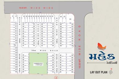 Mahek Residency Layout Plan 1