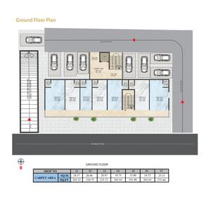 Project Image of 611.93 - 845.51 Sq.ft 2 BHK Apartment for buy in Govinda Plaza