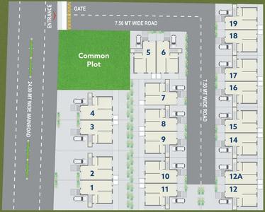 Project Image of 1126.01 - 1657.75 Sq.ft 4 BHK Villa for buy in Balaji Bungalows