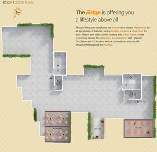 Project Image of 526.0 - 719.0 Sq.ft 2 BHK Apartment for buy in Trustworthy The Edge
