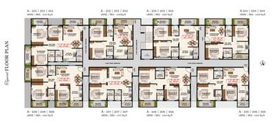 Project Image of 985.0 - 1590.0 Sq.ft 2 BHK Apartment for buy in Amoga Sai Residency