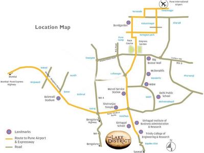 Project Image of 0.0 - 975.0 Sq.ft 2 BHK Apartment for buy in PRA Cove Lake District Phase I