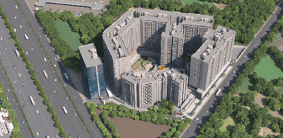 Project Image of 519.0 - 1041.41 Sq.ft 2 BHK Apartment for buy in Basil Maximus Wing F