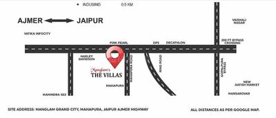 Project Image of 0.0 - 2450.0 Sq.ft 3 BHK Villa for buy in Manglam The Villas
