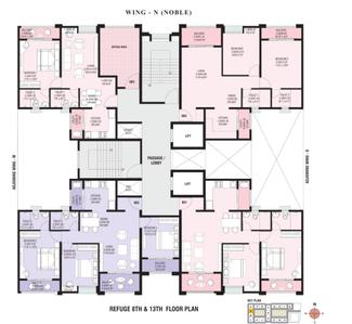 Project Image of 1586 Sq.ft 3 BHK Apartment / Flat for sale in Lohegaon for Rs. 13000000