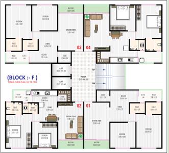 Project Image of 585.99 - 609.34 Sq.ft 2 BHK Apartment for buy in LG NB Sky