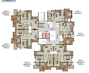 Project Image of 920.0 - 2585.0 Sq.ft 1 BHK Apartment for buy in Sanfran Sarovar Heights