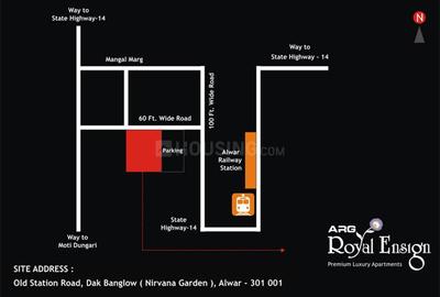Project Image of 1303.0 - 2466.0 Sq.ft 2 BHK Apartment for buy in ARG Royal Ensign